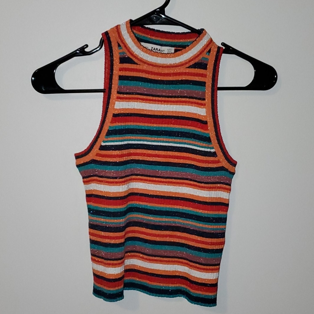 Zara Sparkly Tank